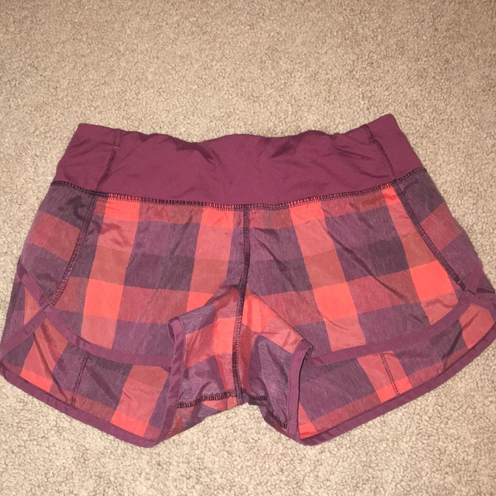 lululemon shorts size 2